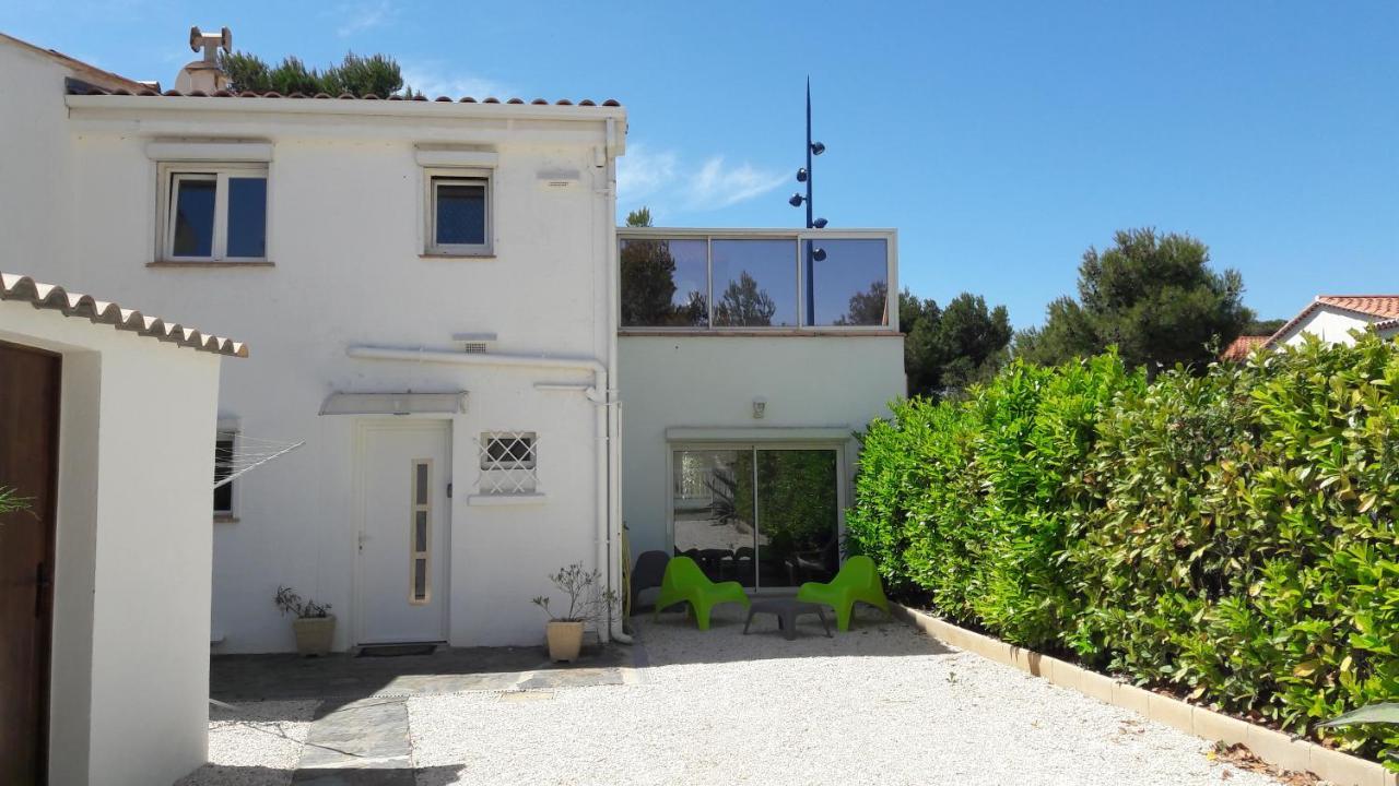 Cote Indigo - Villa 7 Personnes, 3 Chambres, 3 Terrasses - A 150 De La Mer Saint-Pierre-la-Mer  Bagian luar foto