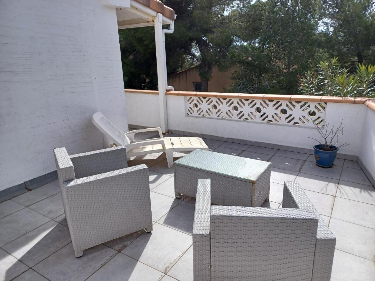 Cote Indigo - Villa 7 Personnes, 3 Chambres, 3 Terrasses - A 150 De La Mer Saint-Pierre-la-Mer  Bagian luar foto